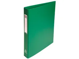 Exacompta 10 Exacompta Ringbücher aus kaschiertem Karton, DIN A4, 4 Ringe, RB 40 mm, grün – Produktbild 1 von 1