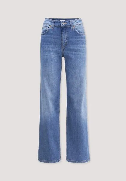 hessnatur hessnatur Jeans ALVA High Rise Wide Leg aus Bio-Denim, Blue, – Produktbild 6 von 7