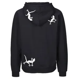 HANDGEDRUCKT HANDGEDRUCKT "Geckos" Männer Zip-HOODY aus reiner Biobaumwolle (kbA) – Produktbild 1 von 1