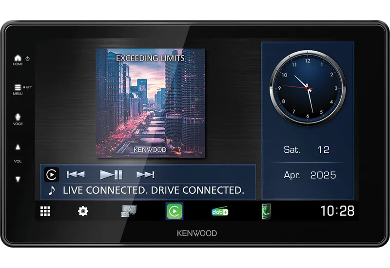 Kenwood Kenwood DMX-F920DS 9-Zoll-Moniceiver mit Wireless CarPlay und Android Auto – Produktbild 3 von 3