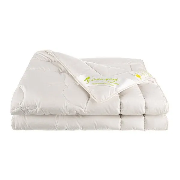 grünvergnügt by purNatour grünvergnügt by purNatour Kamelhaar Sommer extra Leicht-Bettdecke mit Bio Baumwolle (kbA) – Produktbild 2 von 4