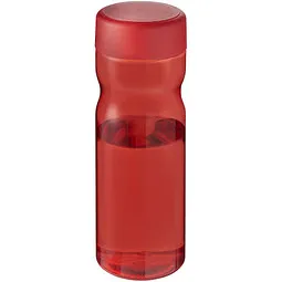 Unbranded H2O Active® Eco Base 650 ml Sportflasche mit Drehdeckel, rot/ rot, Rot, – Produktbild 1 von 1