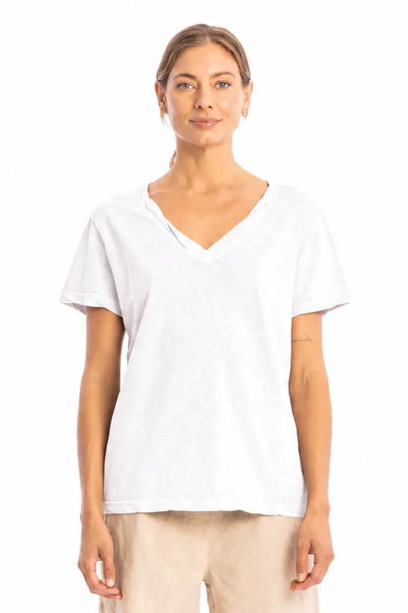RAVENS VIEW IBIZA RAVENS VIEW IBIZA Damen vegan Top Nova White, Weiß, – Produktbild 1 von 1