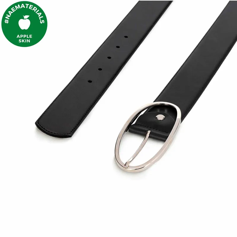 NAE NAE Damen vegan Gürtel Batea Schwarz, Schwarz, – Produktbild 2 von 2