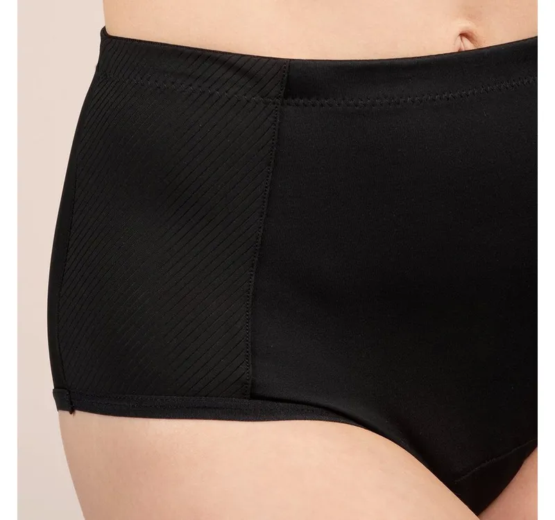Taynie Taynie Inkontinenzslip Highwaist ultra Inkontinenzunterwäsche / Inkontinenzslip aus Bio Baumwolle, Schwarz, – Produktbild 3 von 5