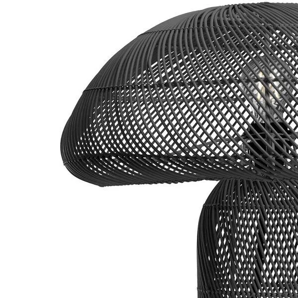 Originalhome Originalhome Recycelt Lampenschirm Juara aus Küstenplastik, Schwarz (anthrazit), – Produktbild 3 von 4