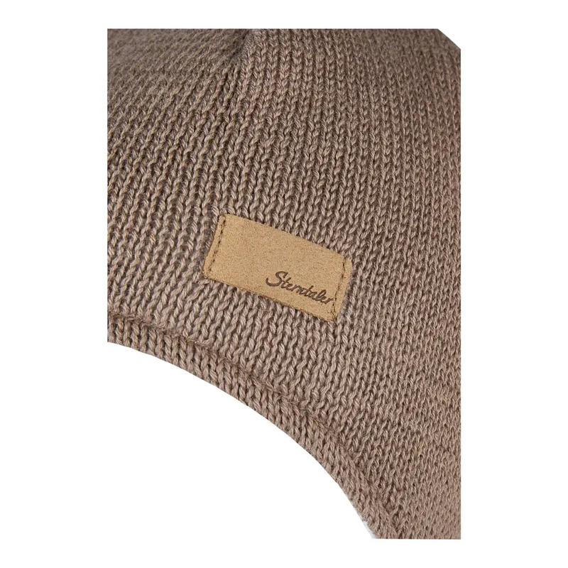 Sterntaler Sterntaler Winter-Strickmütze Bommel, Braun, – Produktbild 3 von 3