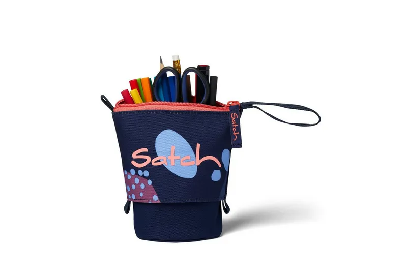 Satch Satch Schulranzen Pencil Slider Coral Reef (1 Stück), Mäppchen, Stifthalter, Etui, Lila, – Produktbild 2 von 3