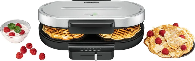 Rommelsbacher Rommelsbacher WA 1250 Waffeleisen – Produktbild 4 von 6
