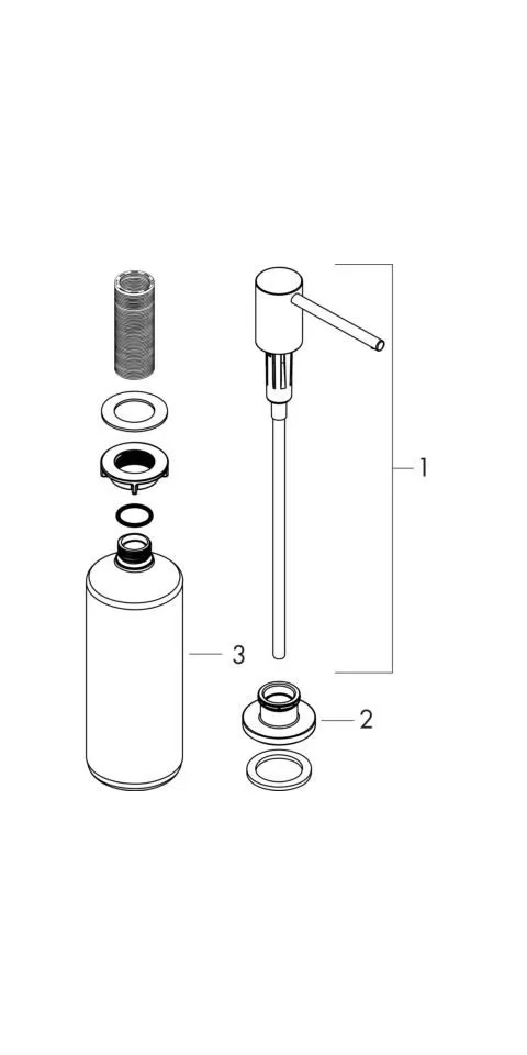 Hansgrohe Hansgrohe Seifenspender – Produktbild 3 von 3