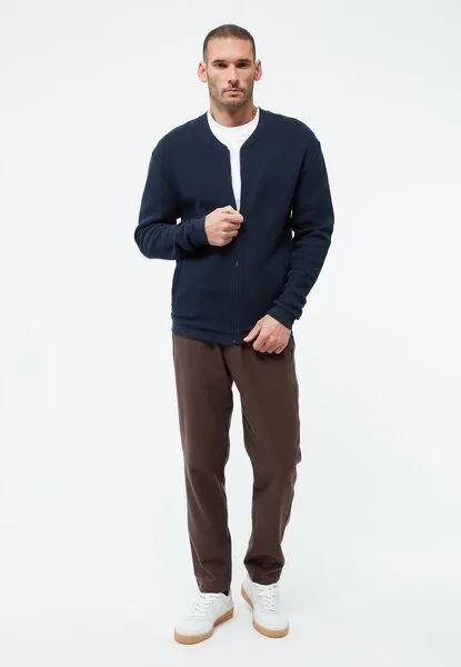 Givn Berlin Givn Berlin Strukturierte Blousonjacke GBCARTER aus Bio-Baumwolle, Blau, – Produktbild 4 von 4