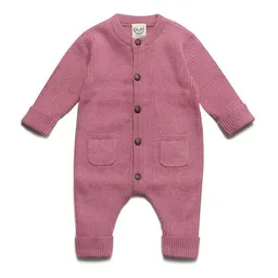 Puri Organic Puri Organic Gestrickter Baby-Overall Baumwolle (Bio) Schurwolle – Produktbild 1 von 1