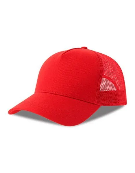 Atlantis Headwear Atlantis Headwear Damen / Herren Netz Cap 30 Farben, Rot, – Produktbild 1 von 2
