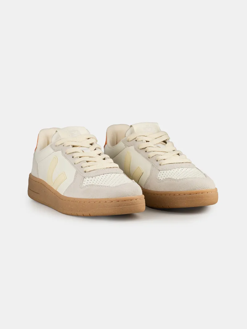 Veja Veja V-82 Leather, Pure calcaire / fury, – Produktbild 1 von 2