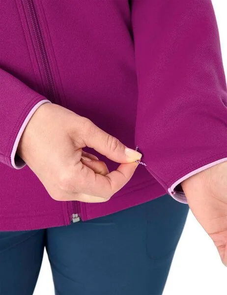 Vaude Vaude Women's Idris Fleece Hoody, Pink orchid, – Produktbild 5 von 5