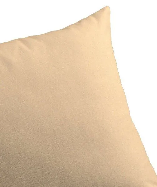 Nature by Adam Nature by Adam Kissenhülle aus 100% Bio-Baumwolle Uni Collection light, Beige, – Produktbild 2 von 4