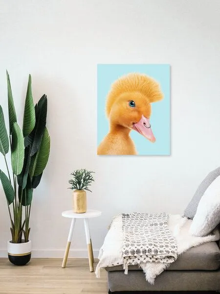 Photocircle Photocircle Wandbild / Kunstdruck / Poster / Leinwand - Punk Ente – Produktbild 4 von 4