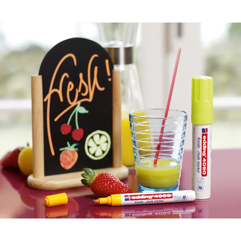 Edding Edding Kreidemarker, Window Marker "4095" weiß – Produktbild 1 von 4