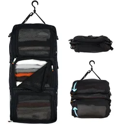 TRAVEL DUDE TRAVEL DUDE Hängende Packwürfel mit Kompression aus recycelten Plastikflaschen – Produktbild 1 von 1