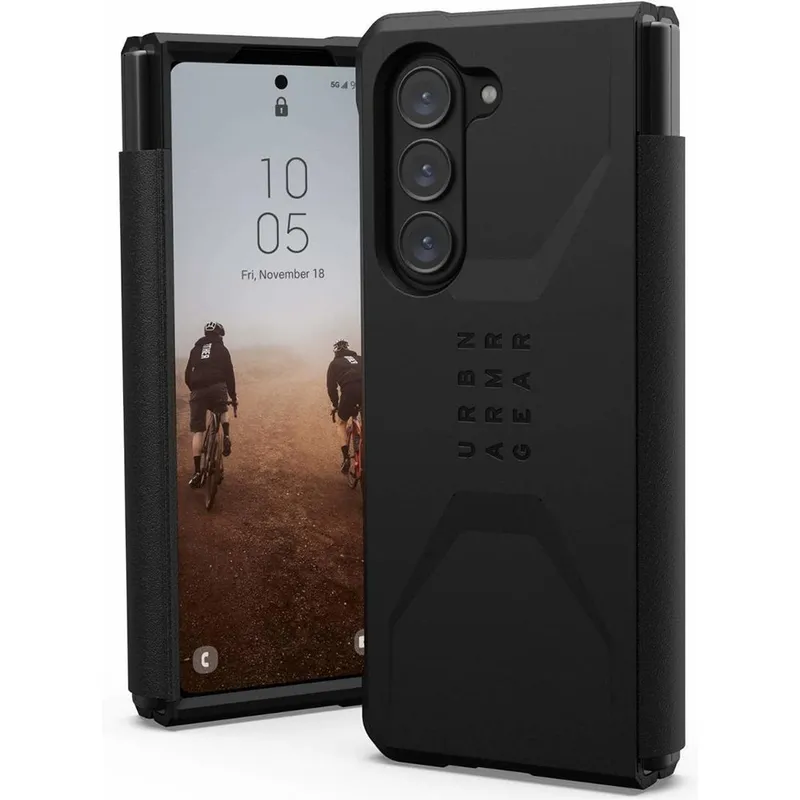Urban Armor Gear Hülle für Samsung Galaxy Z Fold5 F946, Urban Armor Gear, Civilian, Schwarz – Produktbild 1 von 1