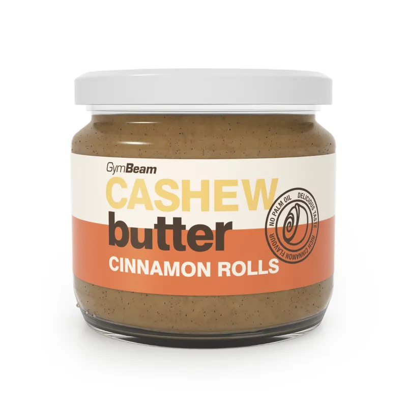 GymBeam Food GymBeam Cashewbutter Zimtschnecke 340 g – Produktbild 1 von 1