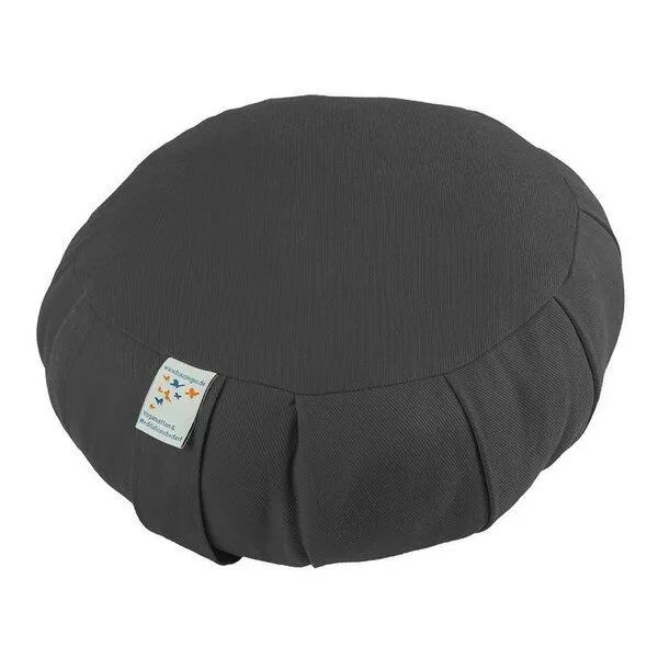 Bausinger Bausinger Meditationskissen Roshi mit Dinkelspelzfüllung, Anthrazit, – Produktbild 1 von 1