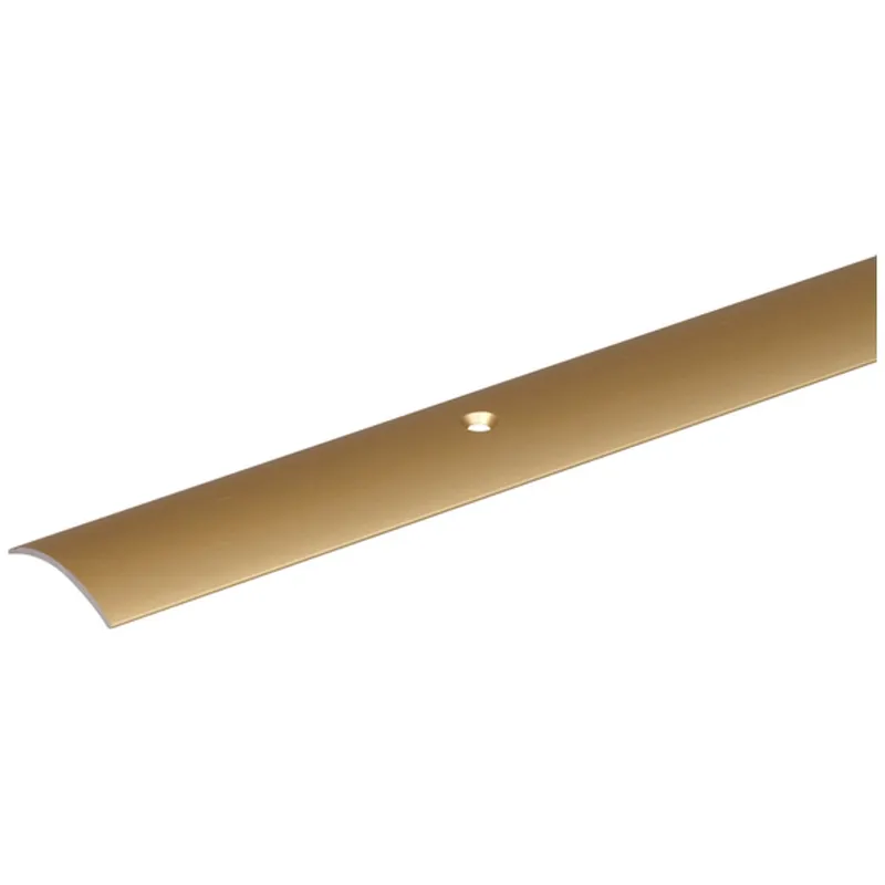 Alberts ALBERTS Übergangsprofil, Alu gold elox., LxBxS 900x30x1,6mm, mit Schraublöchern – Produktbild 1 von 1