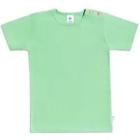 Leela Cotton Baby Kinder Kurzarmshirt Bio-Baumwolle T-shirt "Leela Cotton", Mintgrün, – Produktbild 1 von 1