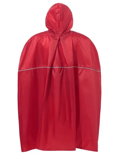 Vaude VAUDE Poncho Kids Grody Poncho II, Rot, – Produktbild 5 von 6