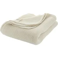 HANS NATUR Babydecke Bio-Baumwolle natur Maße 80 x 90 cm, Natur, – Produktbild 1 von 1