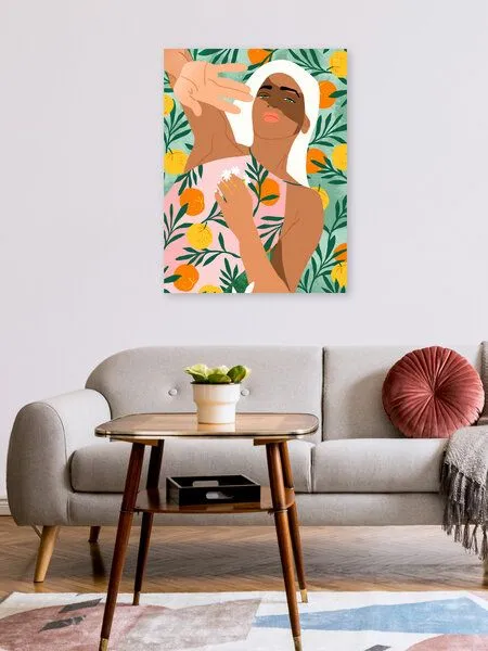 Photocircle Photocircle Poster / Leinwandbild - Summer In The Orange Grove – Produktbild 2 von 4