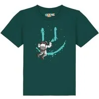 watabout kids watabout.kids T-Shirt Kinder Graffiti Astronaut, Glazed green, – Produktbild 1 von 1