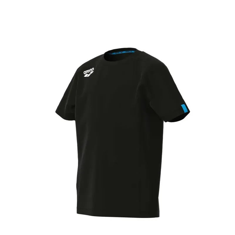 arena Kinder T-Shirt Arena Team Panel, Noir, – Produktbild 1 von 2
