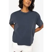 Kultgut Kultgut Biofair- Vegan Vintagelook Shirt- Supersoft 100% Biobaumwolle, Nightblue(blau), – Produktbild 1 von 1