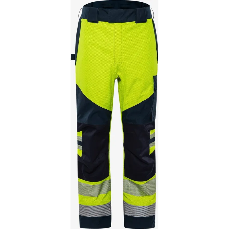 Fristads Sichtbare Arbeits Hose Klasse 2 Fristads Gore-Tex Pyrad 2095 GXE, Jaune, – Produktbild 2 von 2