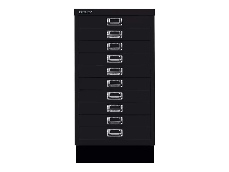 Bisley Bisley Schubladenschrank "MultiDrawer" DIN A3 mit 10 Schubladen schwarz – Produktbild 1 von 1