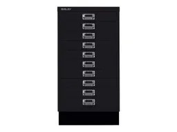 Bisley Bisley Schubladenschrank "MultiDrawer" DIN A3 mit 10 Schubladen schwarz – Produktbild 1 von 1