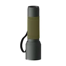 REEVES Taschenlampe REEVES-myFLASH 300, anthrazit/dunkelgrün – Produktbild 1 von 1
