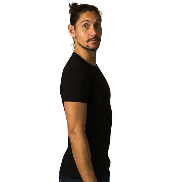 The Driftwood Tales The Driftwood Tales 2er Pack unter Rundhals-T-Shirt, Schwarz, – Produktbild 3 von 3