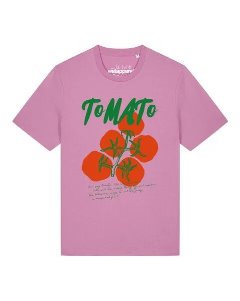 watapparel watapparel T-Shirt Unisex Tomato, Bubble pink, – Produktbild 1 von 2