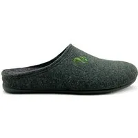 thies Veganer Slipper "thies ® PET", fair, mit Wechselfussbett, Forest green (dunkel grün), – Produktbild 1 von 1