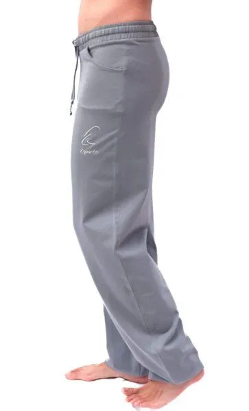 ESPARTO ESPARTO Yogahose Sitaara für Herren & Damen "Boyfriend Style", Delfingrau, – Produktbild 4 von 4