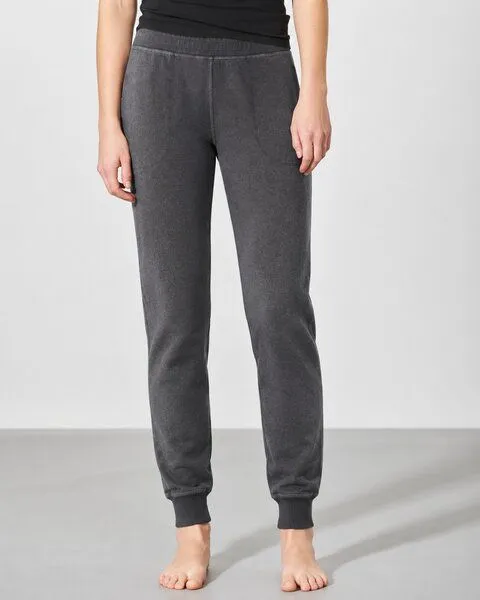 HempAge HempAge Damen Yoga Jogginghose Hanf/Bio-Baumwolle, Anthrazit, – Produktbild 2 von 4