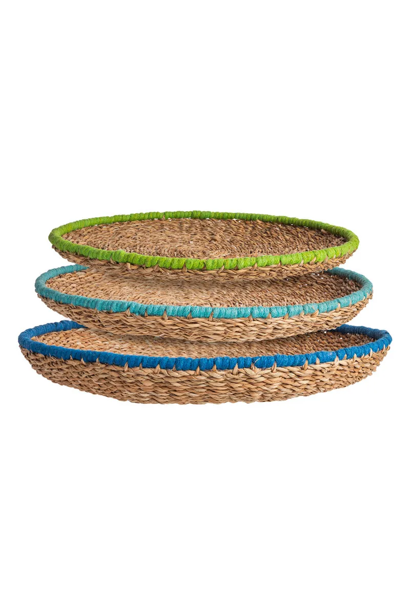 Tranquillo Tabletts SEAWEED 3er-Set - braun – Produktbild 1 von 2