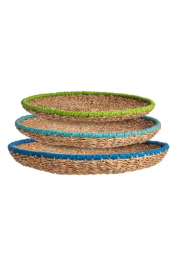 Tranquillo Tabletts SEAWEED 3er-Set - braun – Produktbild 1 von 1
