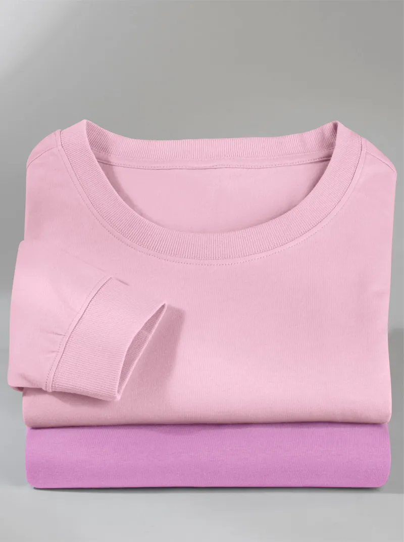 Witt Rundhalsshirt orchidee + rosé, Orchidee + rosé, – Produktbild 1 von 1