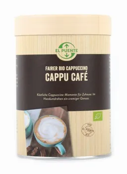 El Puente El Puente Cappu Café - Bio-Instant-Cappuccino Pulver | Fair Trade | Bio-zertifiziert | Glutenfrei – Produktbild 1 von 1
