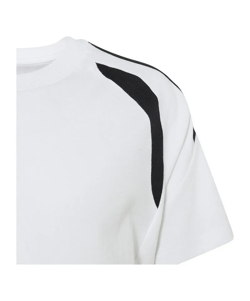 adidas Performance adidas Performance T-Shirt adidas Performance Baumwolle, Schwarz|weiß, – Produktbild 3 von 4