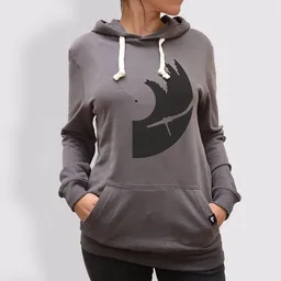 little kiwi little kiwi Damen Hoodie Vinyl – Produktbild 1 von 1