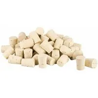 Kork Deko Kork-Deko 100 Spitzkorken aus Naturkork | konisch 13x7/4 mm | kleine Korkstopfen Ø 4–7 mm – Produktbild 1 von 1